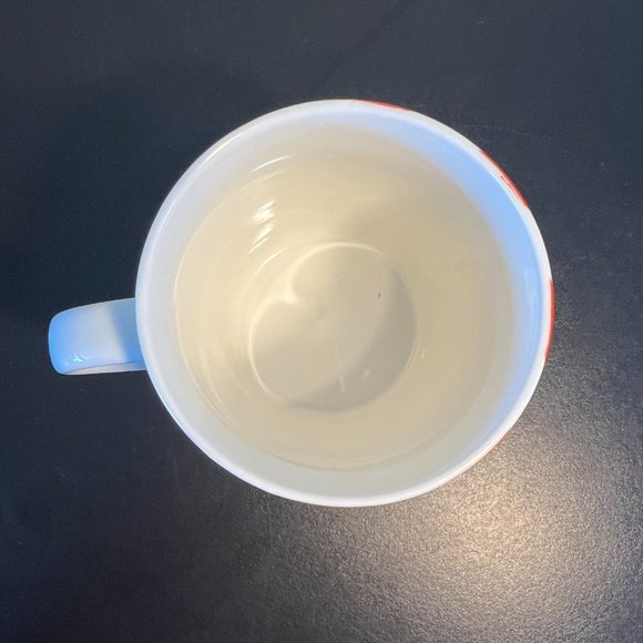 STARBUCKS Peppermint Red & White Striped Logo Coffee Mug - Picture 6 of 9